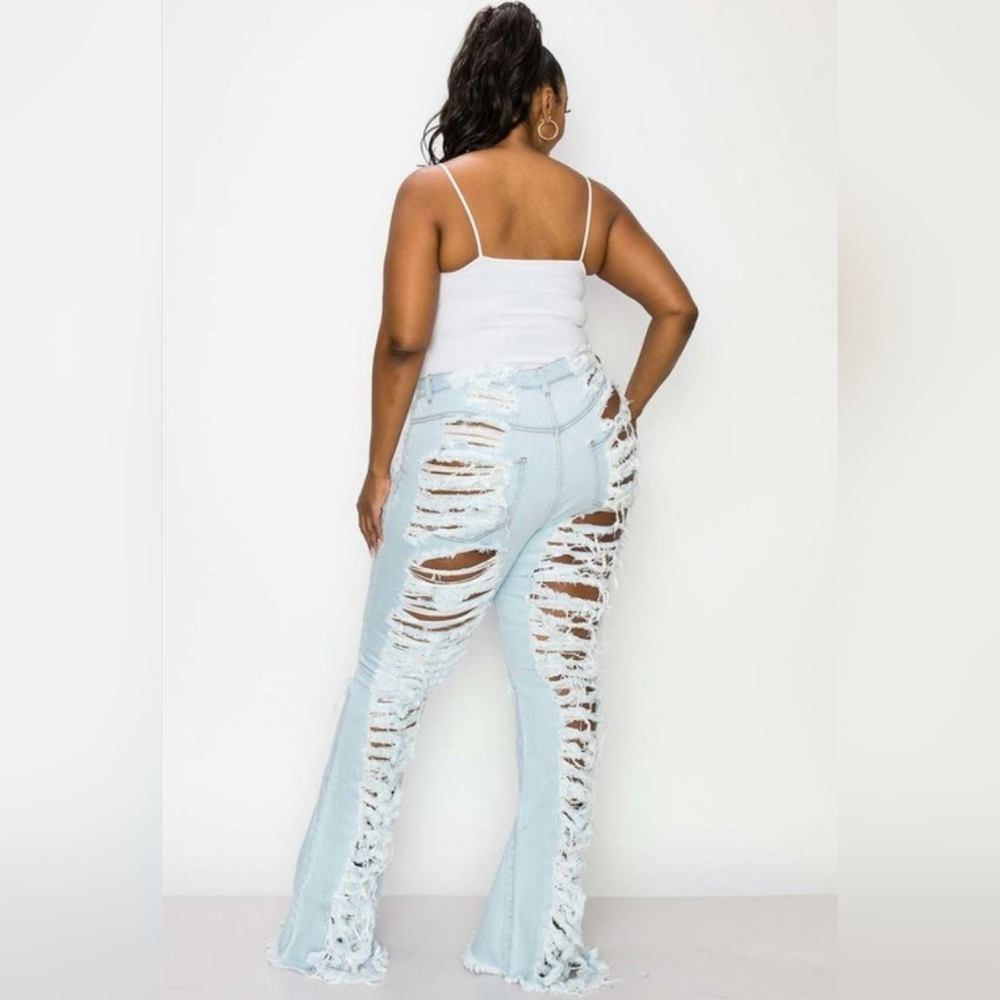 Brand New Distressed Denim
